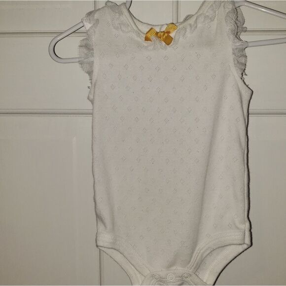 GIRLS White Onesie - Picture 1 of 6